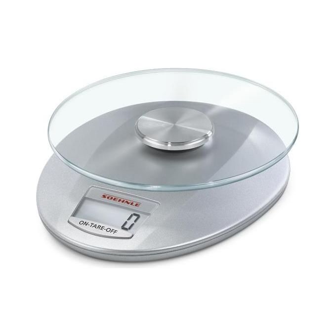 foto del prodotto soehnle roma silver bilancia da cucina professionale con design elegante e funzioni avanzate per ogni cucina