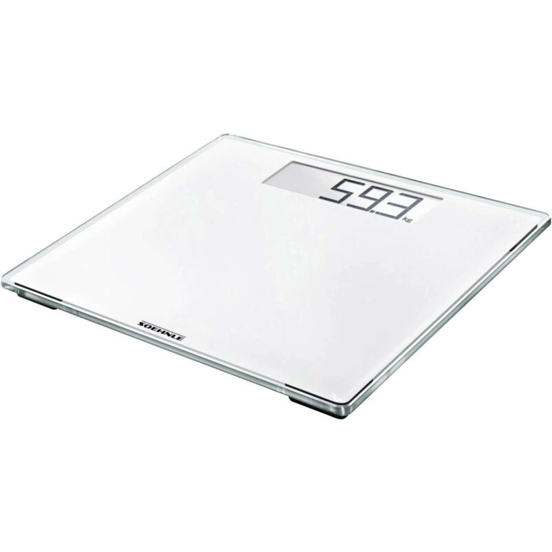 foto del prodotto soehnle style sense comfort 100 bilancia pesapersone elettronica rettangolo bianco