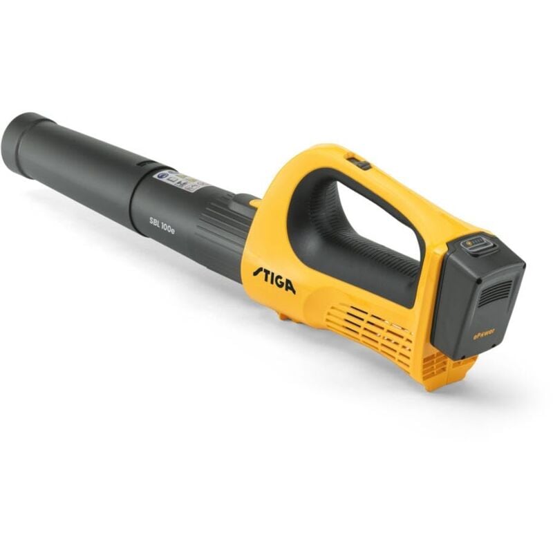 foto del prodotto soffiatore a batteria sbl 100e kit con batteria 20v 4ah e caricabatterie, velocità regolabile - stiga