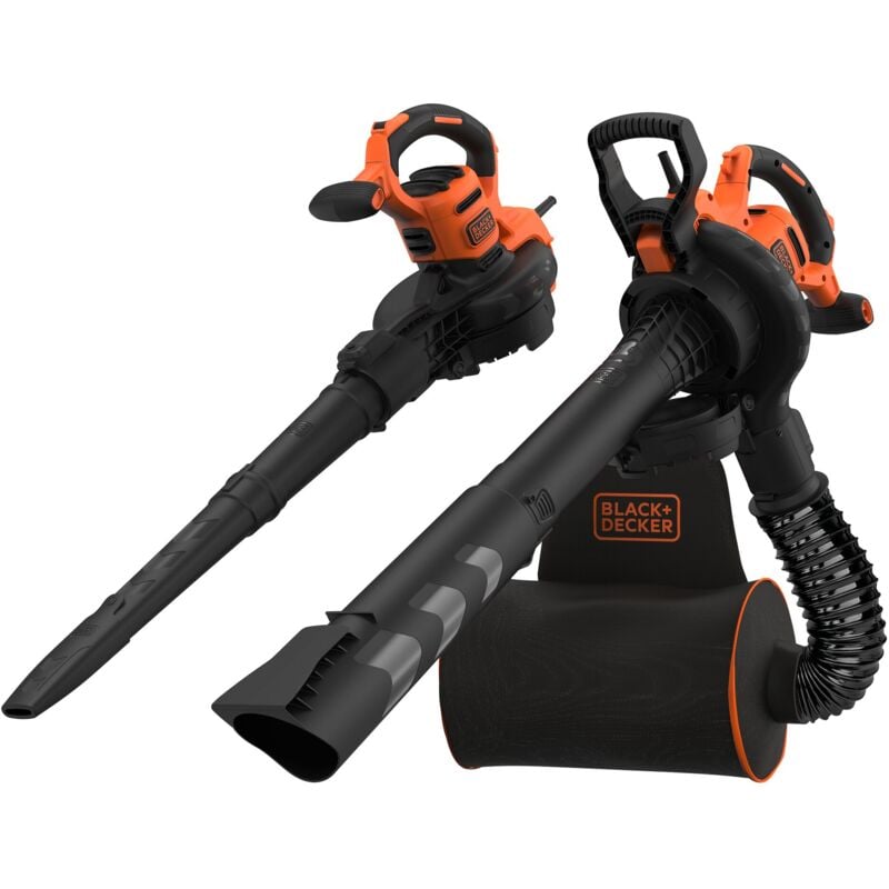 foto del prodotto soffiatore aspiratore trituratore black decker a filo con zaino 3000 w beblv300 qs