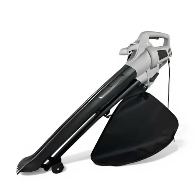 foto del prodotto soffiatore aspiratori trituratore elettrico 3000 watt con sacco di raccolta 35 lt.