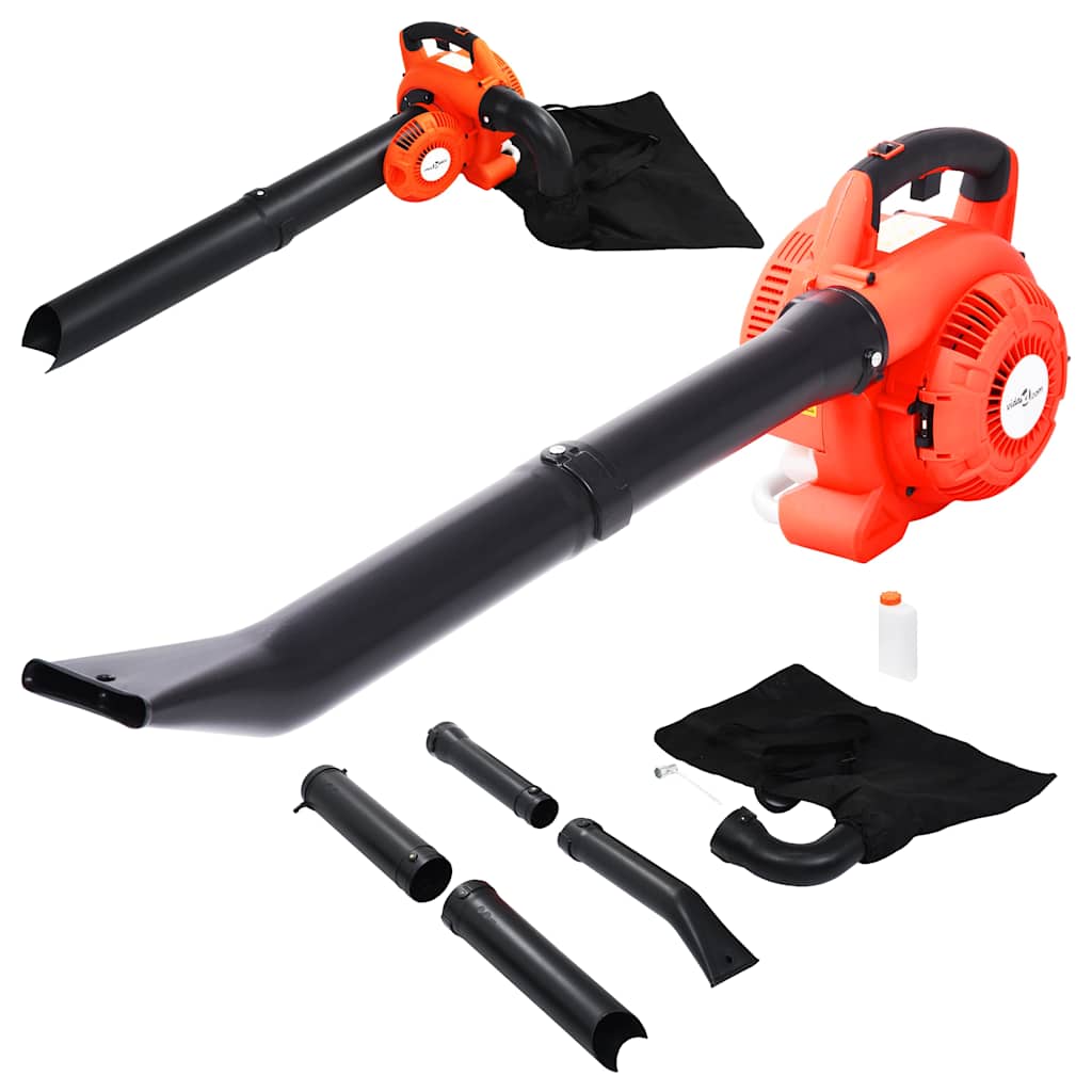 foto del prodotto soffiatore per foglie 3 in 1 a benzina 26 cc arancione cod mxl 42365