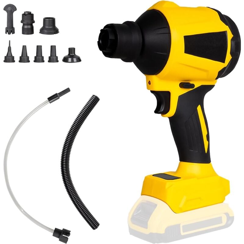 foto del prodotto soffiatore per polvere senza fili per batteria dewalt 20v max, soffiatore e aspirapolvere 2 in 1, soffiatore portatile da 1000 w, soffiatore d aria