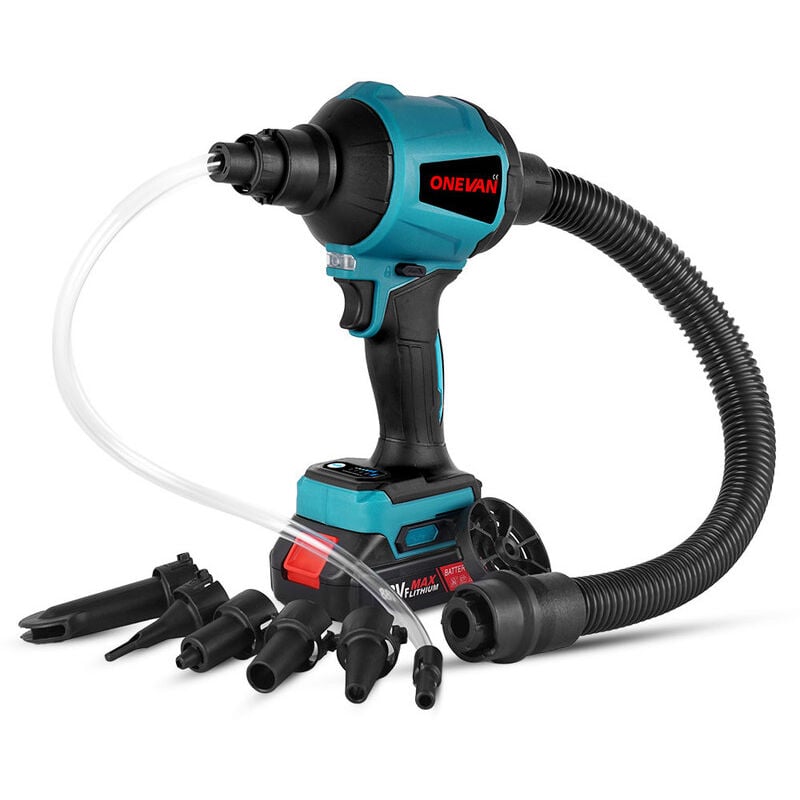 foto del prodotto soffiatore senza fili 1000w 40000rpm soffiatore per polvere senza fili gonfiatore funzione aspirapolvere soffiatore ricaricabile multifunzionale 5 in