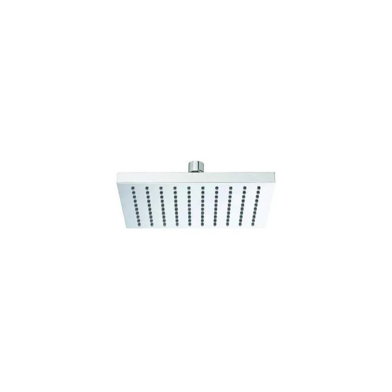foto del prodotto soffione 200x200 in abs su snodo sferico