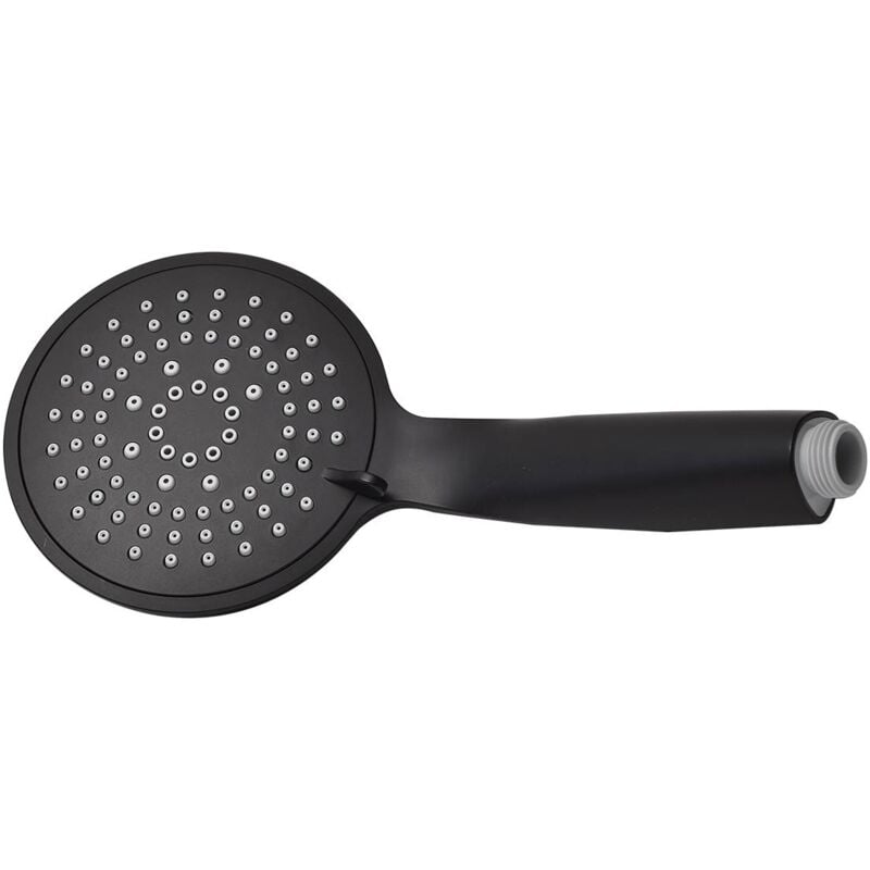 foto del prodotto soffione a 5 funzioni nero opaco tendance