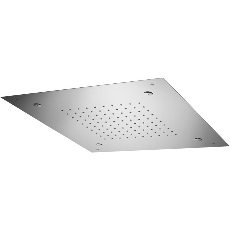foto del prodotto soffione doccia 50x50 cm ad incasso quadro paffoni cleveland zsof129cr cromato metallo