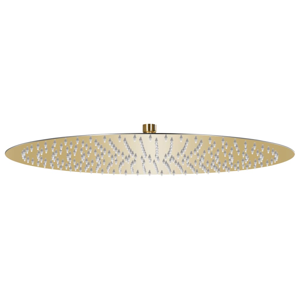 foto del prodotto soffione doccia a pioggia in acciaio inox 50 cm tondo oro 020002089