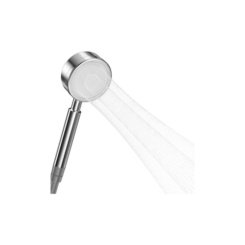 foto del prodotto soffione doccia ad alta pressione aiperq in acciaio inossidabile 304 risparmio idrico, facile installazione, metodo di spruzzo a forma di vita