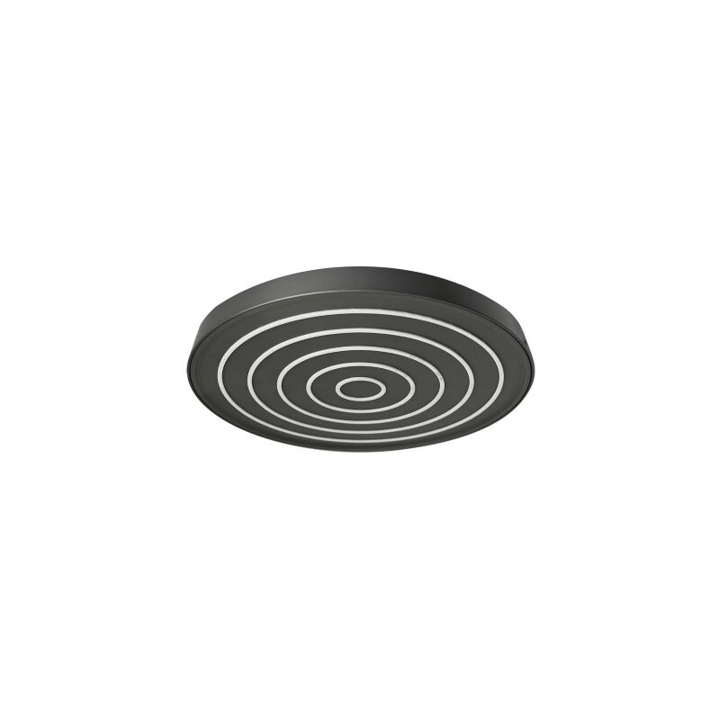 foto del prodotto soffione doccia alcamo monogetto in abs 228mm finitura nichel con sistema anticalcare per bagno vasca