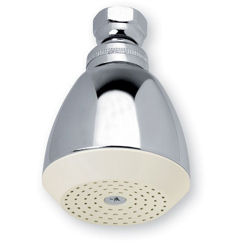 foto del prodotto soffione doccia cromo con miscelatore mod. saturno