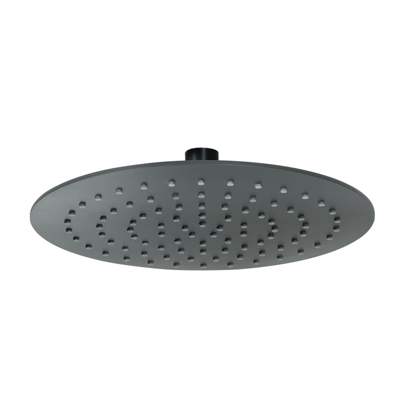 foto del prodotto soffione doccia d22.5 cm nero opaco serie plus 07 gedy