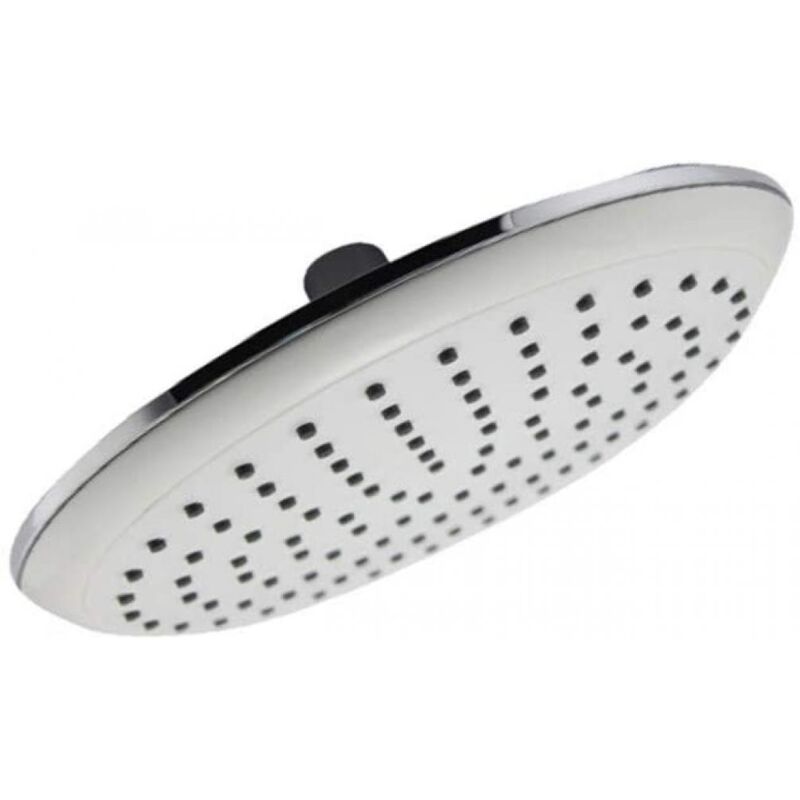 foto del prodotto soffione doccia fisso idrobric nube 1 getto risparmio acqua, diametro 20 cm, idb blisof0057bi