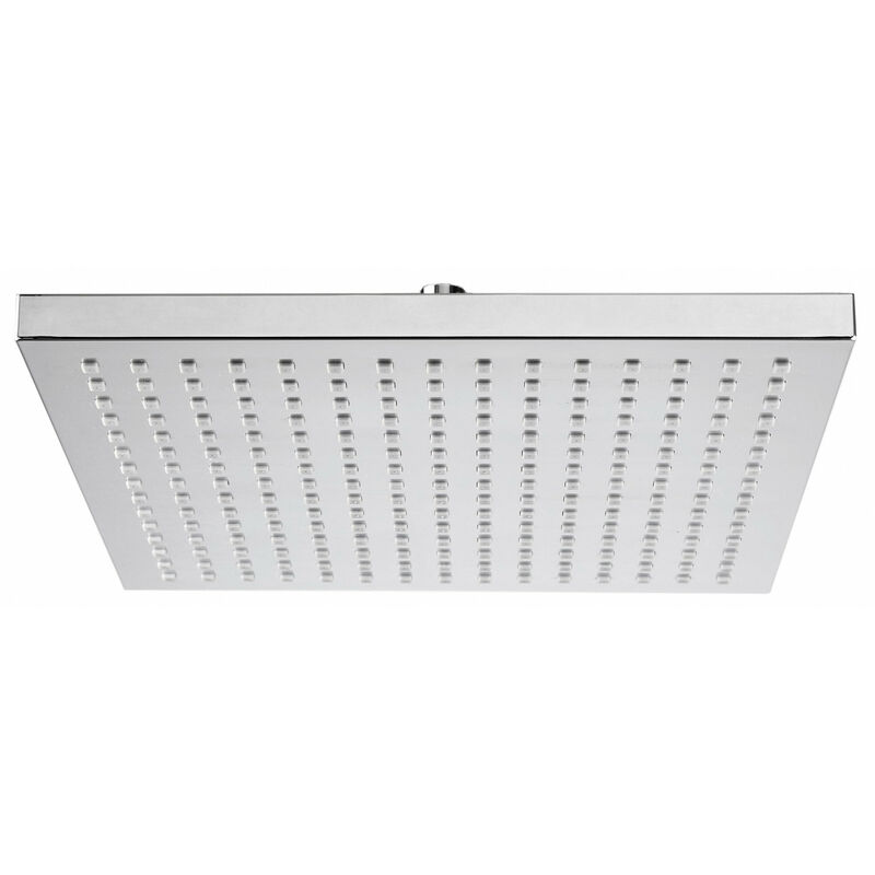 foto del prodotto soffione doccia in abs cromato 30x30 quadrato