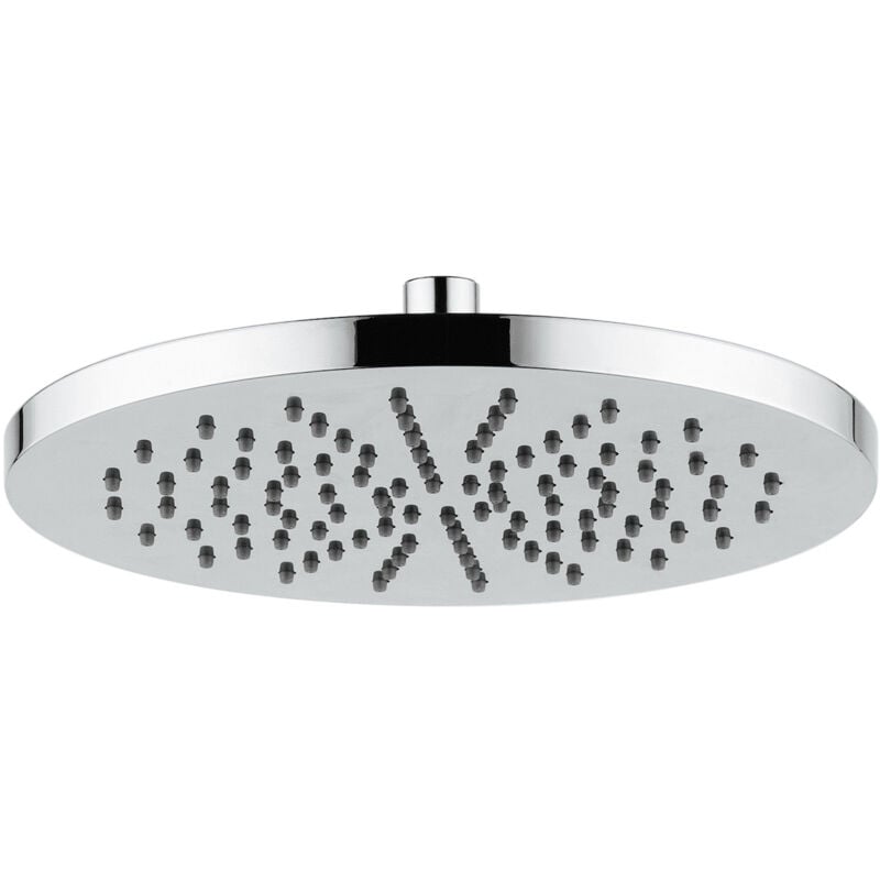 foto del prodotto soffione doccia in abs cromato da 25 cm anticalcare