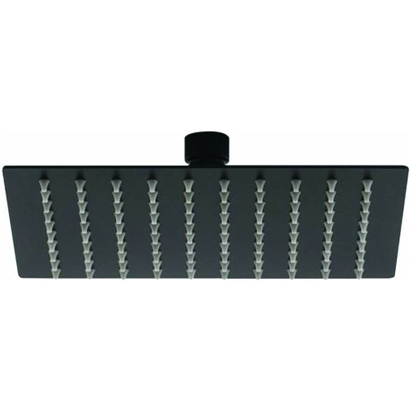 immagine 0 del prodotto soffione doccia modello quadro nero opaco tecom lsnr nero opaco q 200 x 200