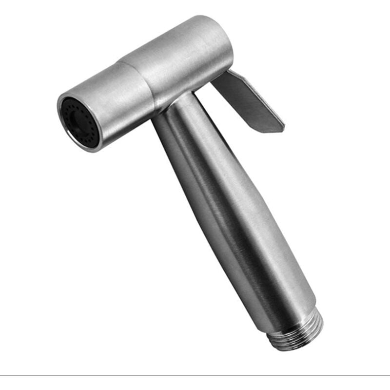 foto del prodotto soffione doccia portatile per bidet, soffione doccia in acciaio inox, soffione doccia per wc, per doccia, bagno, igiene, carta igienica, pulizia