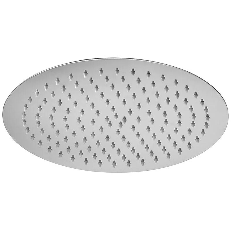 foto del prodotto soffione doccia slim tondo diametro 20 cm in acciaio cromato