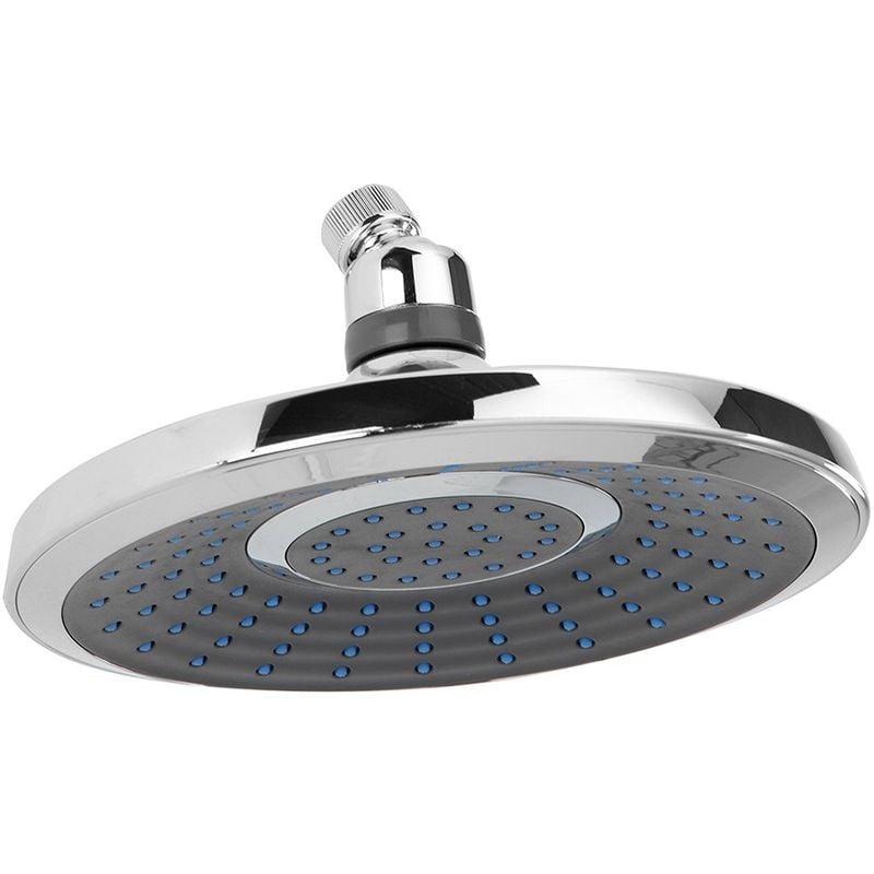 foto del prodotto soffione doccia tondo cromo diametro 22,5 cm anticalcare