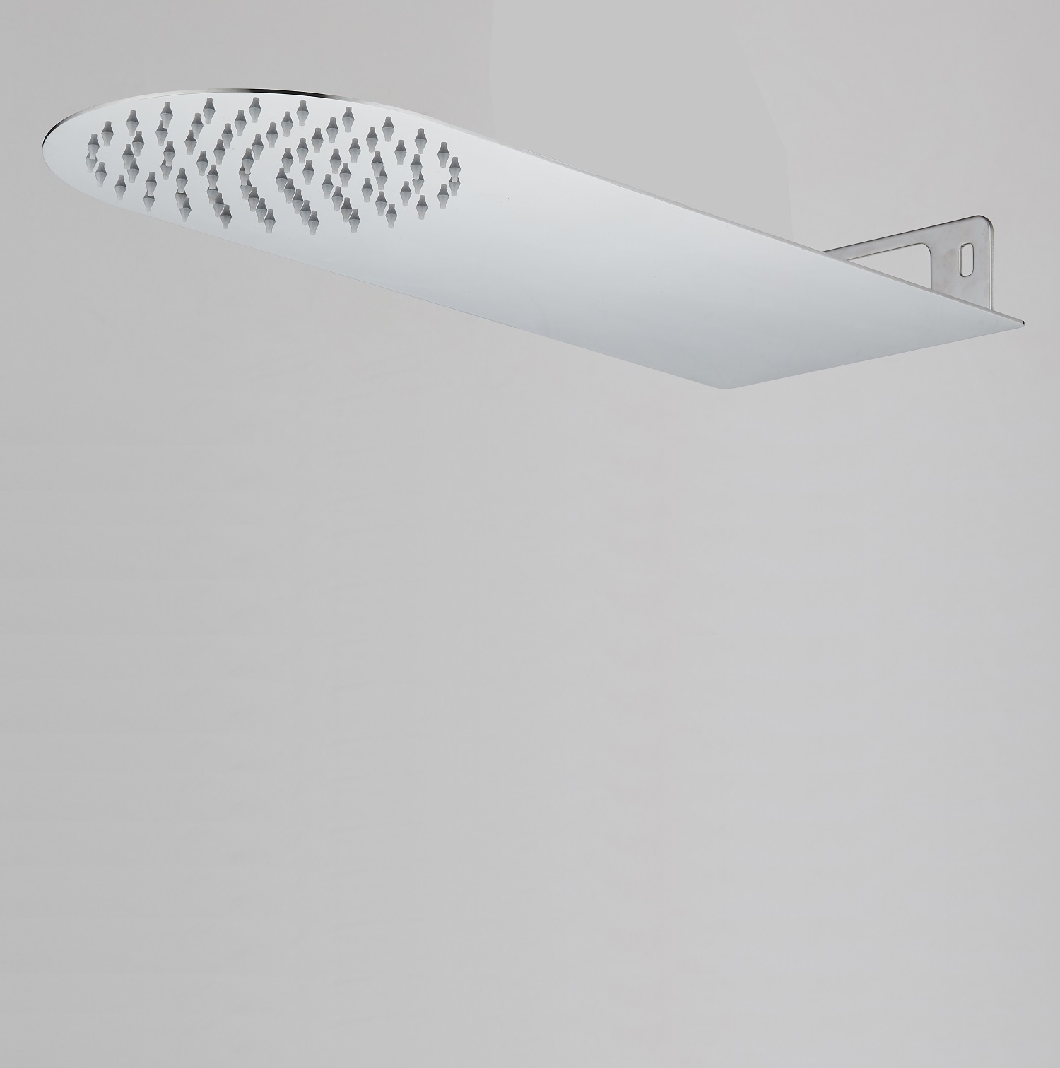 foto del prodotto soffione doccia ultraslim a lama tondo acciaio inox satinato 3844p hawaii