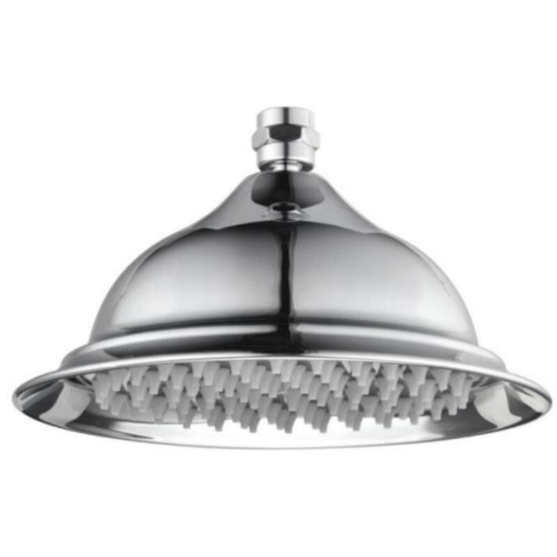 foto del prodotto soffione doccia vintage a campana anticalcare cm 20