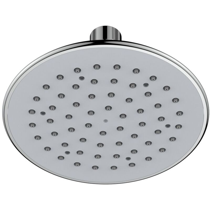 foto del prodotto soffione in abs cromato e grigio - serie icaria