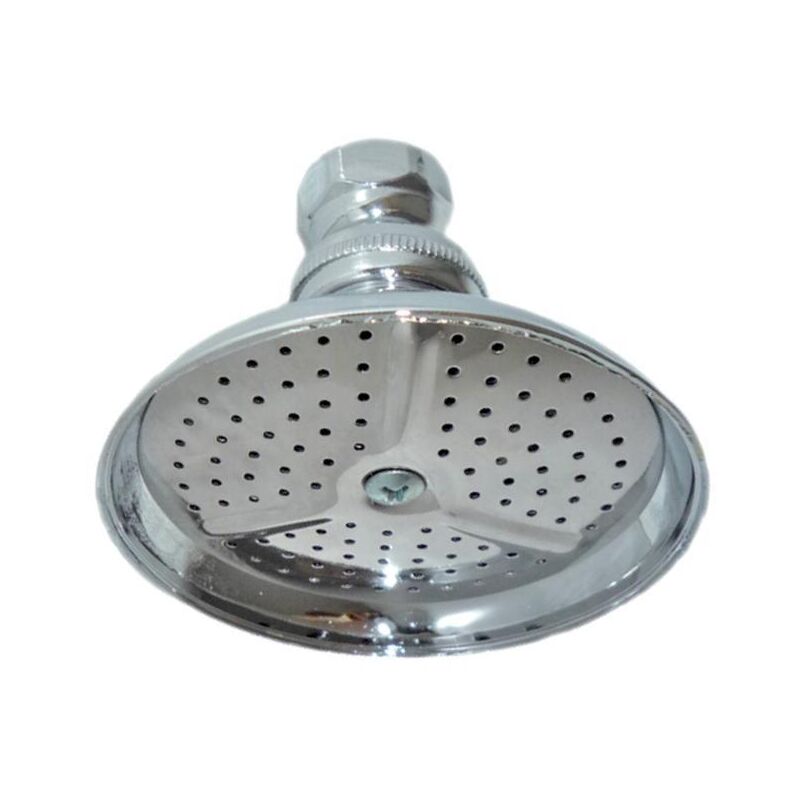 foto del prodotto soffione in metallo cromato a snodo 80mm idro bric f0184
