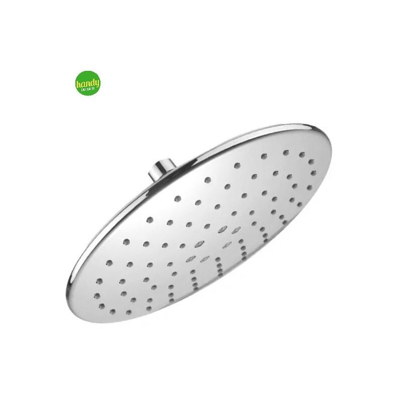foto del prodotto soffione tondo ambra bathroom chrome planet in abs cromato 1 2 23,5 x 23,5 cm
