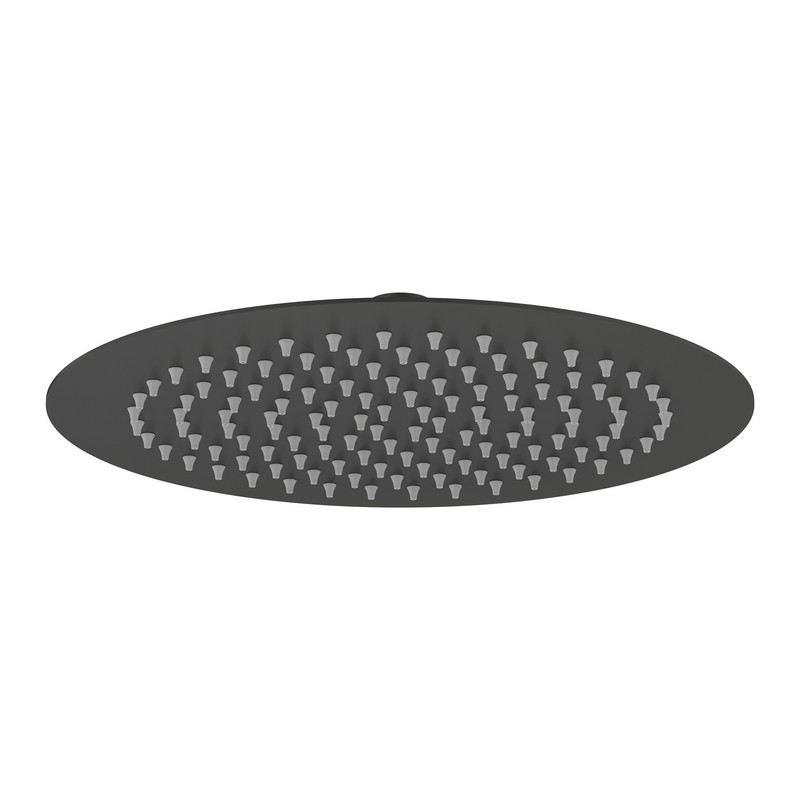 foto del prodotto soffione tondo diametro 25 cm gungrey serie giove