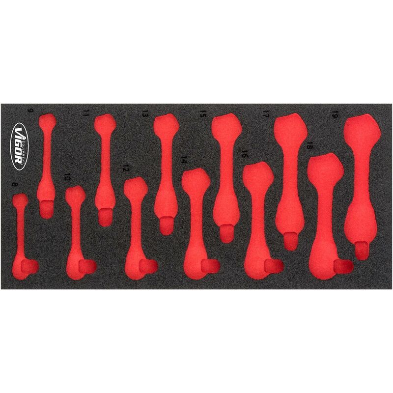 foto del prodotto soft foam insert empty v5075 l l x w x h 393 mm x 188 mm x 35 mm