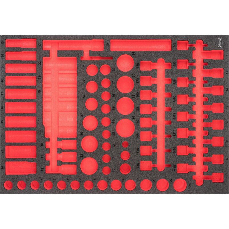 foto del prodotto soft foam insert empty v6811 l l x w x h 563 mm x 393 mm x 35 mm
