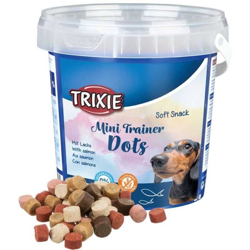 foto del prodotto soft snack mini trainer dots 500gr. offerta multipack 4 conf.
