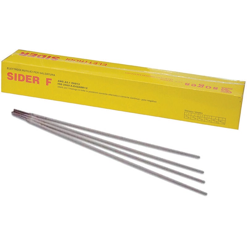 foto del prodotto soges elettrodi rutilici per ferro mm.2,5x300 e44