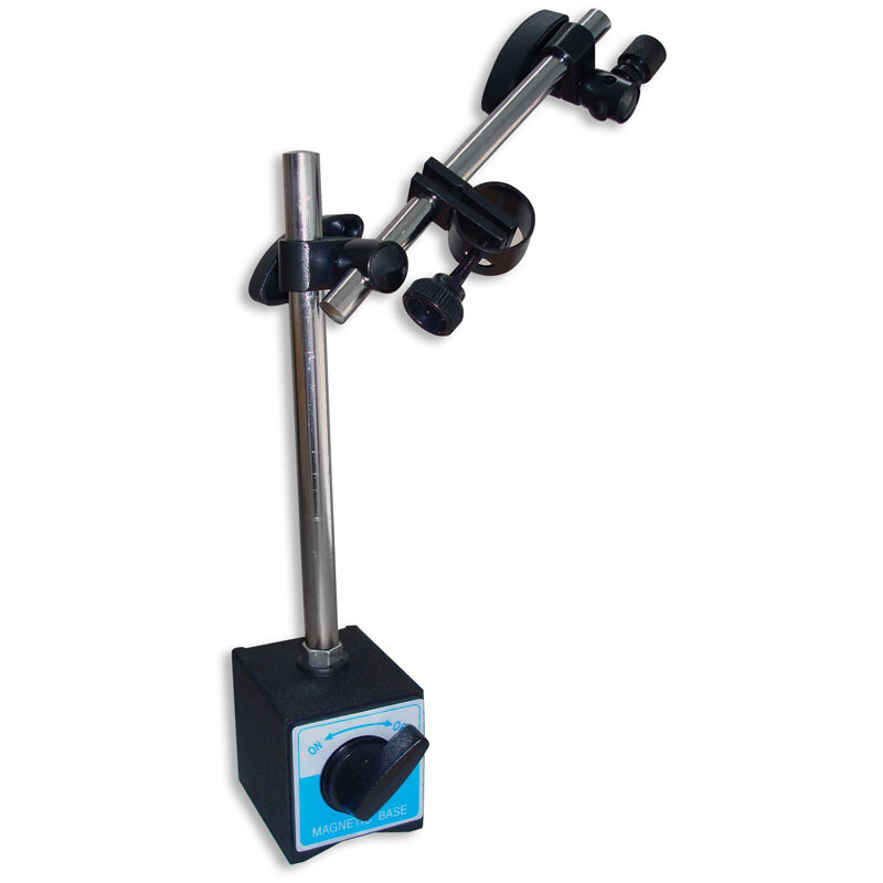 foto del prodotto sogi base magnetica supporto porta comparatore y177 2 regolazione micrometrica 60 kg