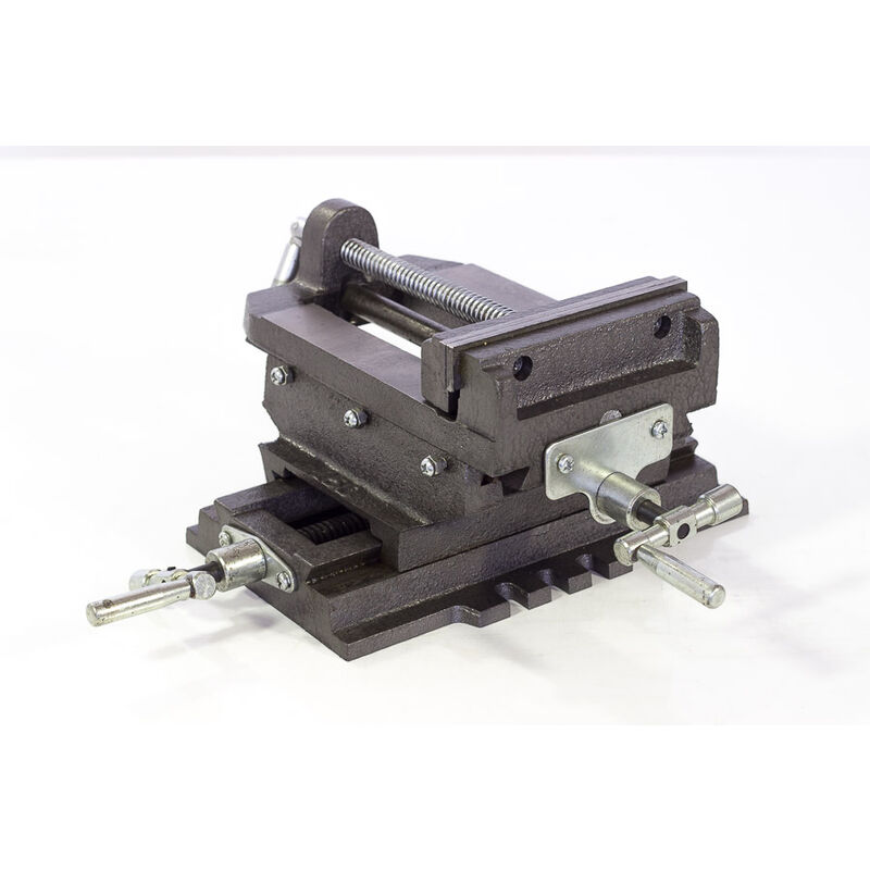foto del prodotto sogi morsa a croce 150 mm per trapano a colonna fresa fresatrice