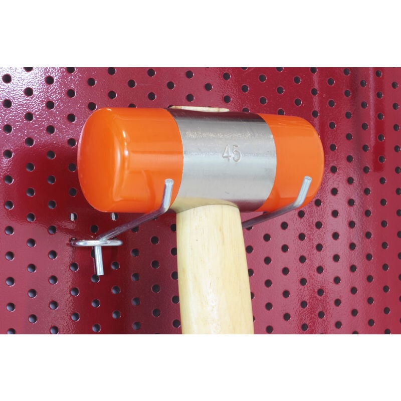 foto del prodotto sogi set 5 ganci per pannello portautensili x2 b 5 per pannello porta attrezzi x2 13