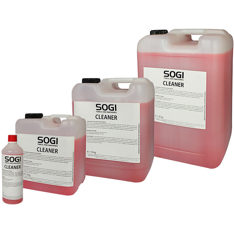 foto del prodotto sogi sgrassatore detergente vasche vasca lavapezzi cleaner formato 1 l, 5 kg, 10 kg o 25 kg, formato1 l