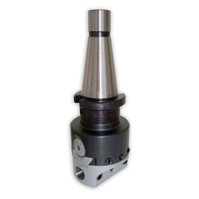 foto del prodotto sogi testina per alesare alesatore y172 75 iso40 bareno 25 99 mm, attacco iso40