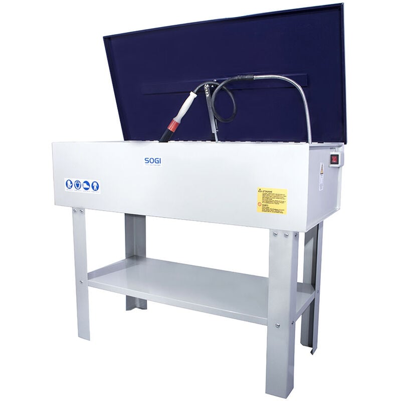 foto del prodotto sogi vasca lavapezzi industriale sp lv 2e 150 lt lavaggio