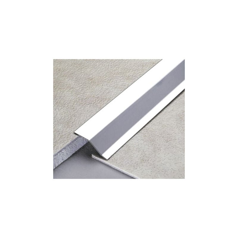 foto del prodotto soglia adesiva inox per dislivello 10 15 3m bricolage 0,93 m 64.58.02