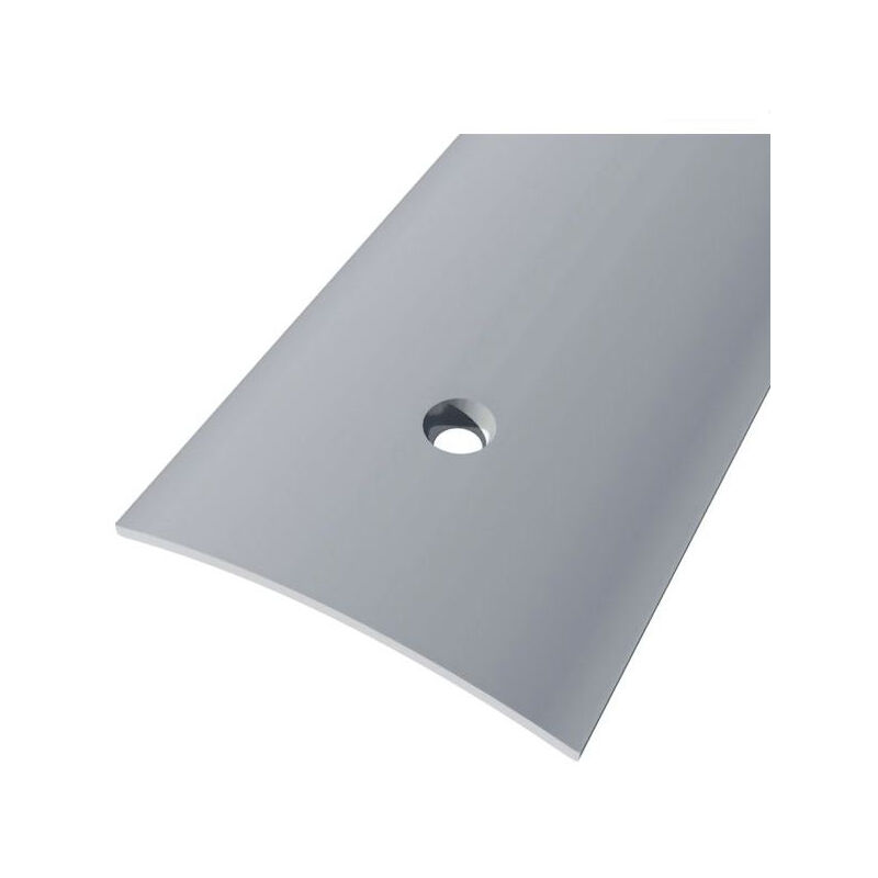 foto del prodotto soglia preforata a mezza cupola l.83cm x l.30mm elton acciaio inox opaco eb01001083