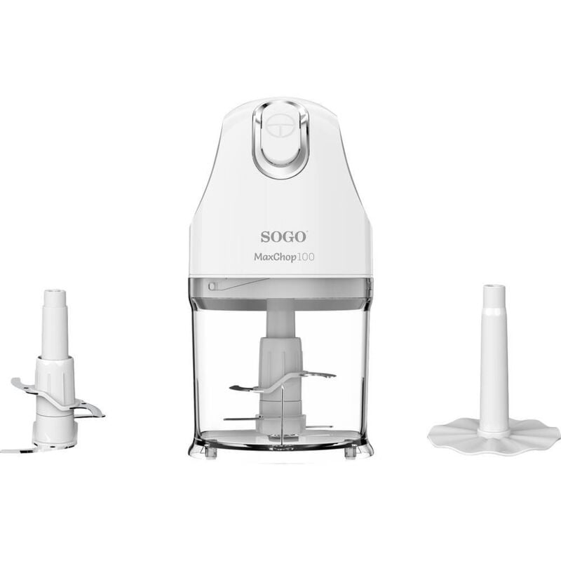 foto del prodotto sogo human technology picss5263 tritatutto 100 w bianco, argento
