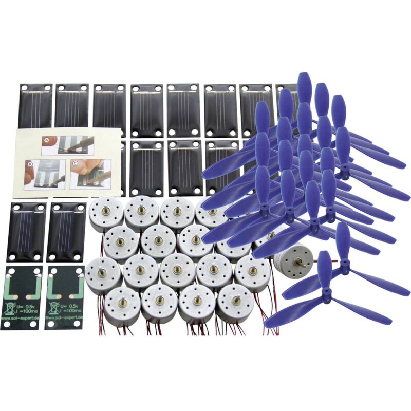 foto del prodotto sol expert 77776 sonnenschein i l tanschluss kit solare per la scuola