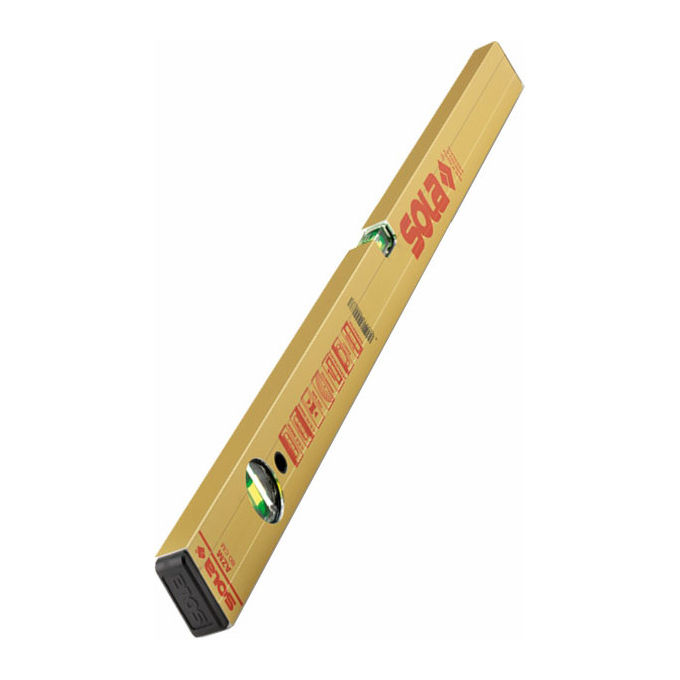 foto del prodotto sola livello alluminio azm gold 2f 50cm magnetico