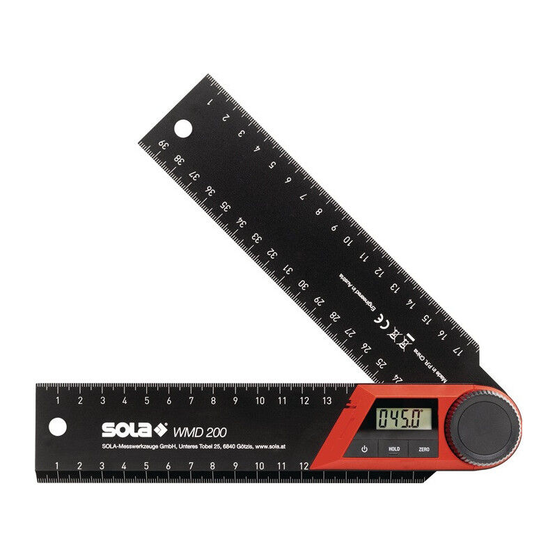 foto del prodotto sola rapporteur wmd 500 plage de mesure 270 degr s longueur de jambe 520 mm