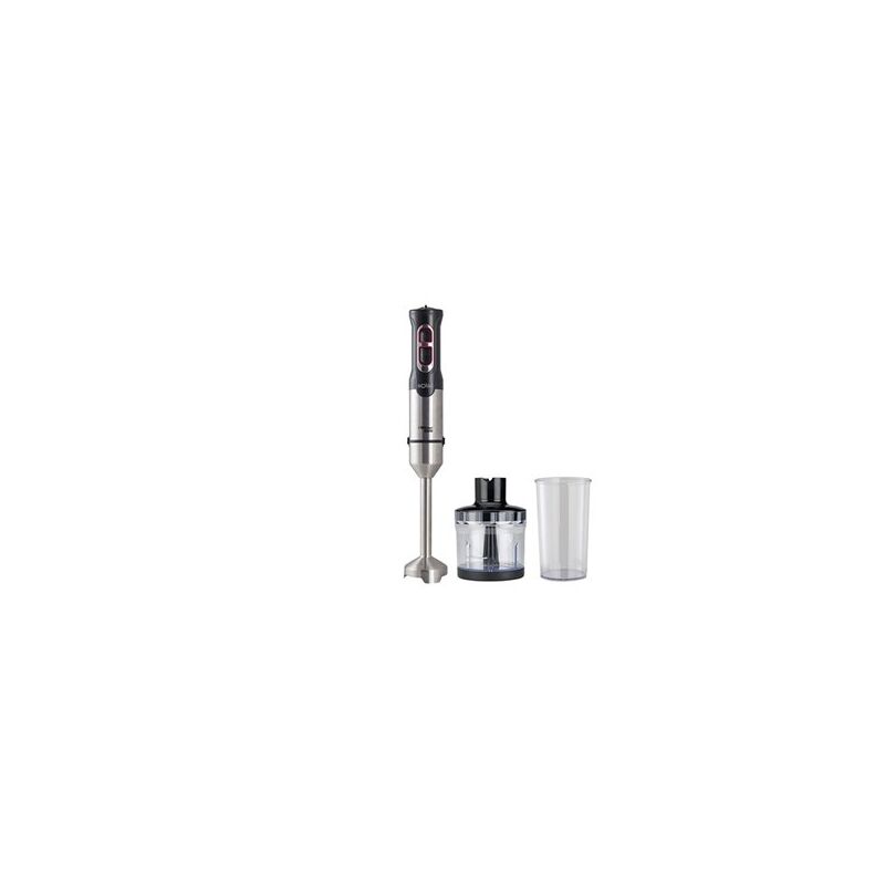 foto del prodotto solac frullatore a immersione in acciaio inox 1000w con accessori pro chef 5607