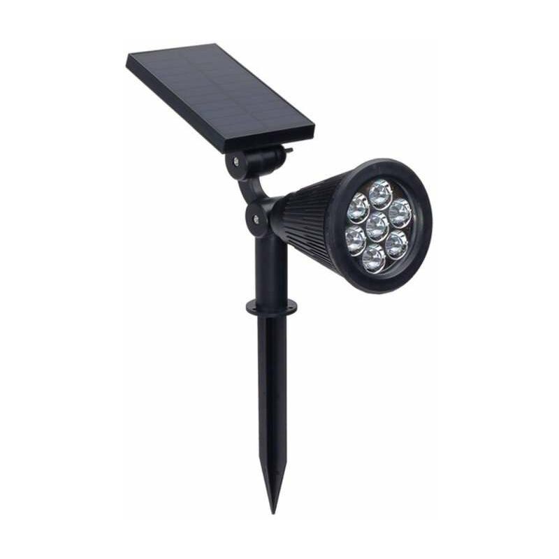 foto del prodotto solar led spot su piquet 1.5w luce verde