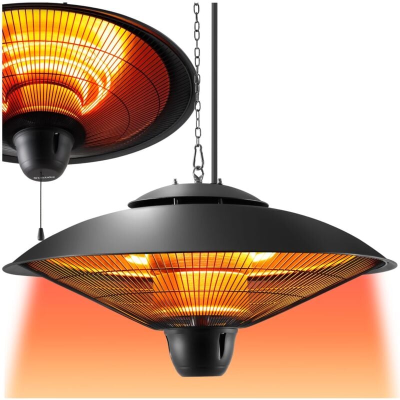 foto del prodotto solaris riscaldamento a raggi infrarossi orbit 2500w, con cassa in alluminio - riscaldamento a raggi infrarossi, faretto ad infrarossi, fungo