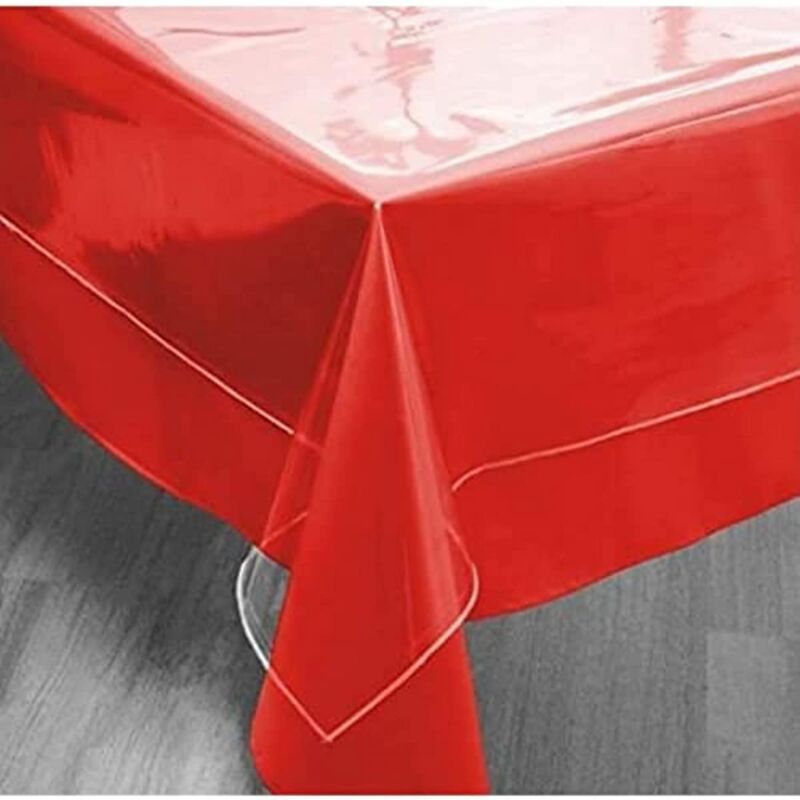 foto del prodotto soleil d ocre - soleil d'ocre pennello cristallo, pvc, trasparente, 140 x 240 cm