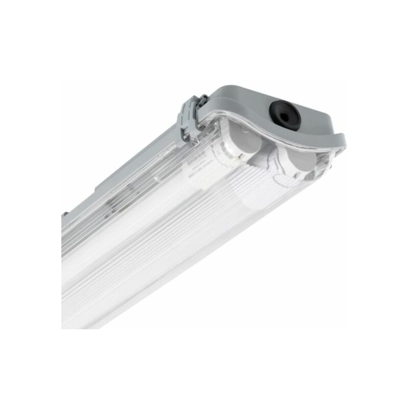 foto del prodotto soleil plafoniera per 2 tubi a led da 150 x 11 x 6 cm alimentazione su un lato